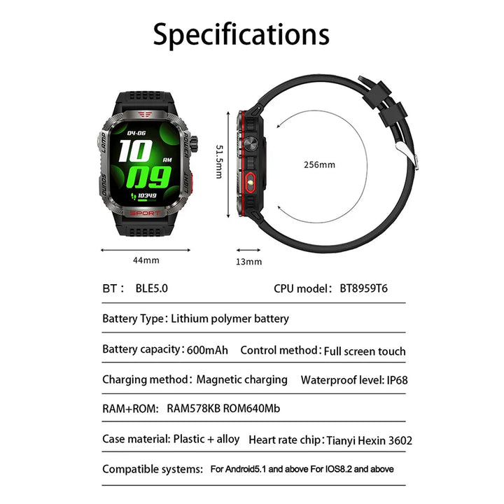 Smartwatch HT29 Fitness Tracker