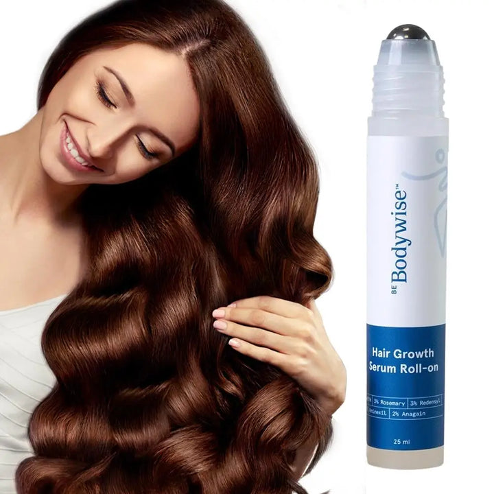 Be Bodywise Advanced Hair Growth Roll-on Serum.