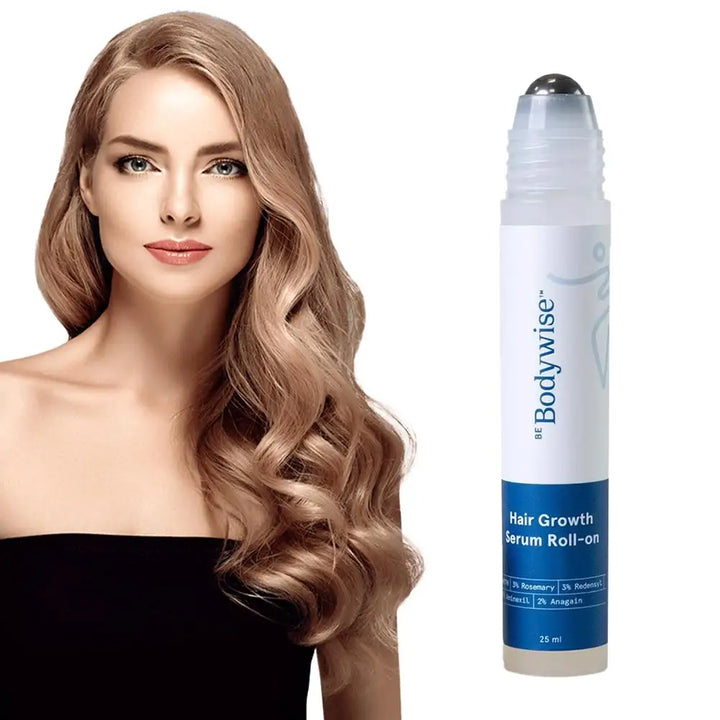 Be Bodywise Advanced Hair Growth Roll-on Serum.
