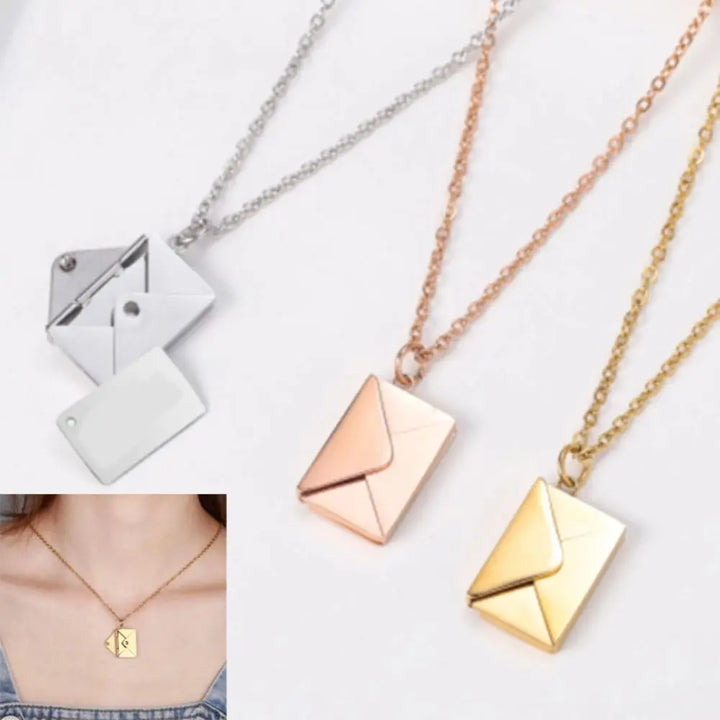 Envelope Necklace