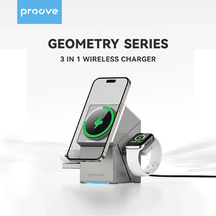 Qi2 3-in-1 Wireless Charger