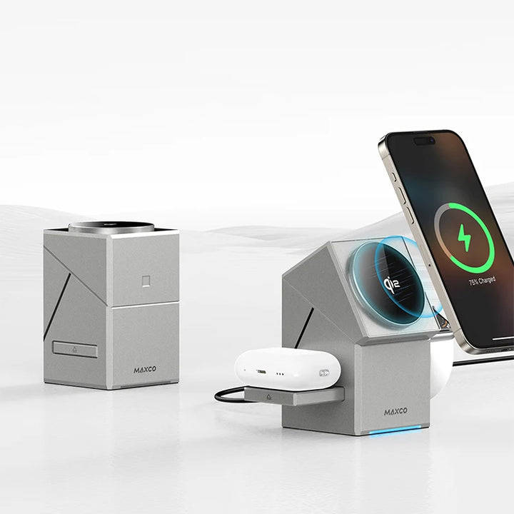 Qi2 3-in-1 Wireless Charger