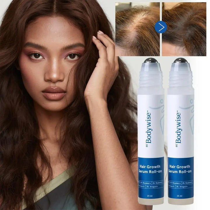 Be Bodywise Advanced Hair Growth Roll-on Serum.
