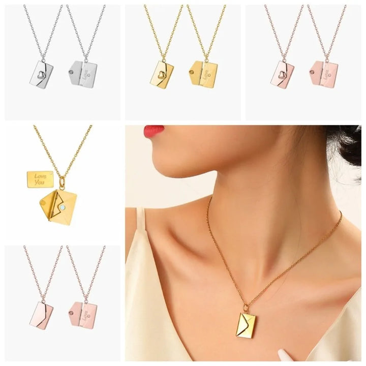 Envelope Necklace