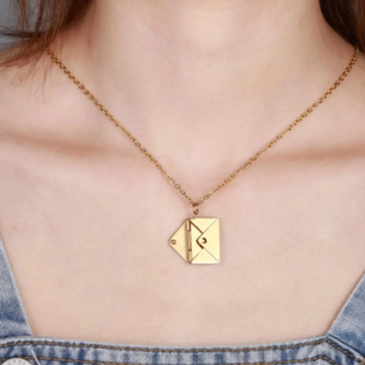 Envelope Necklace