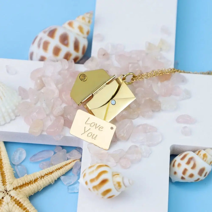 Envelope Necklace