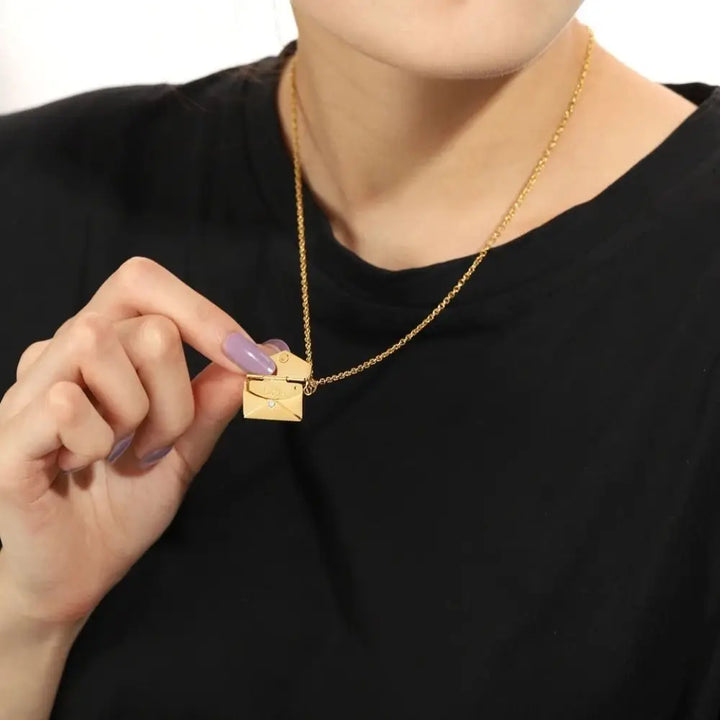Envelope Necklace